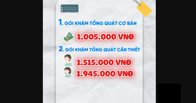 KHÁM SỨC KHỎE TỔNG QUÁT KỸ LƯỠNG, UY TÍN, LẤY KẾT QUẢ NHANH TẠI HỒ CHÍ MINH